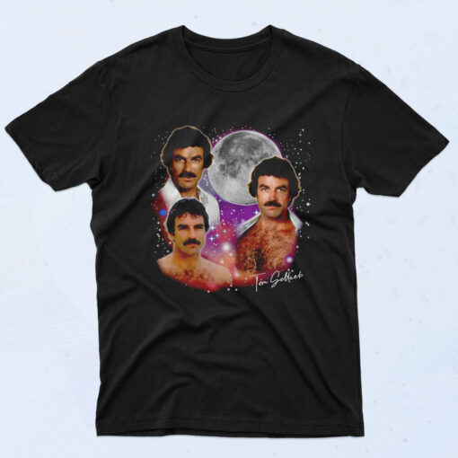 Tom Selleck Full Moon 90s Oversized T shirt