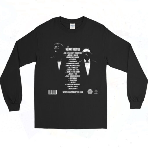 Tracklist Future X Metro Boomin We Still Don't Trust You Long Sleeve Tshirt