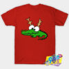 Alligator with Reindeer Antlers Christmas T shirt.jpg