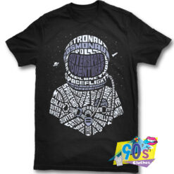 Astronaut Outer Space Earth Planet Tshirt.jpg