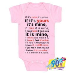 Baby Laws Of Possession Baby Onesie.jpg