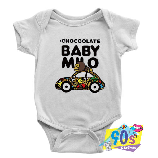 Baby Milo Chocolate Car Baby Onesie.jpg