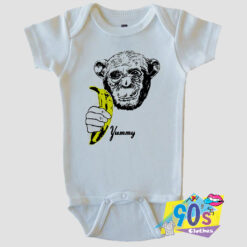 Banana Yummy Monkey Baby Onesie.jpg