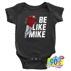 Be Like Mike Running Up Baby Onesie.jpg