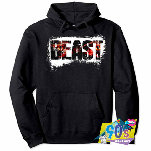 Beast Words Design Unisex Hoodie.jpg