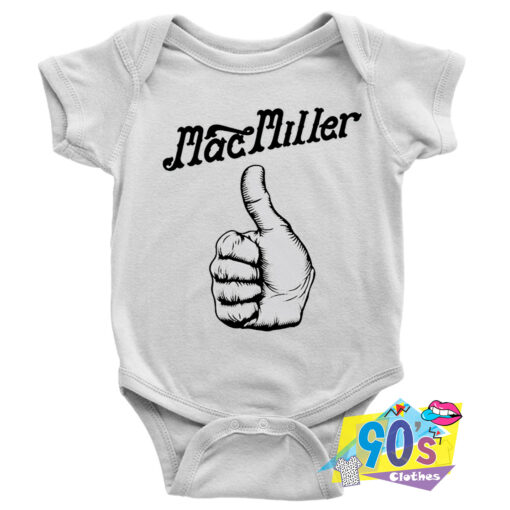 Best Mac Miller Thumbs Up Unisex Baby Onesie.jpg