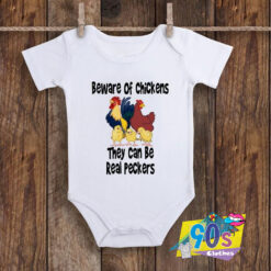 Beware of Chickens Baby Onesie.jpg