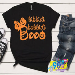 Bibbidi Bobbidi Boo Halloween Pumpkin Mickey Mouse T shirt.jpg