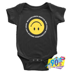 Billionaires Smiley Face Baby Onesie.jpg