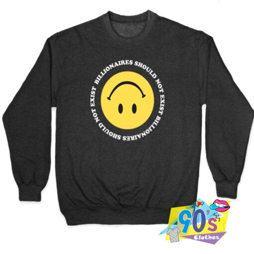 Billionaires Upside Down Emoji Sweatshirt.jpg