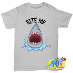 Bite Me Funny Scuba Gift With Shark T shirt.jpg