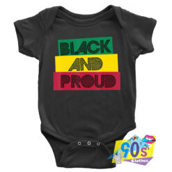 Black And Proud Celebration Baby Onesie.jpg