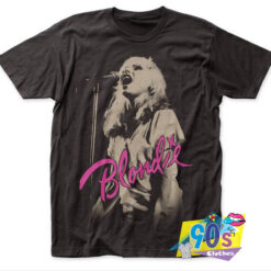 Blondie Mic Mens SoftT shirt.jpg