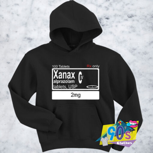 CHeap Costume Xanax Alprazolam 2mg Hoodie.jpg