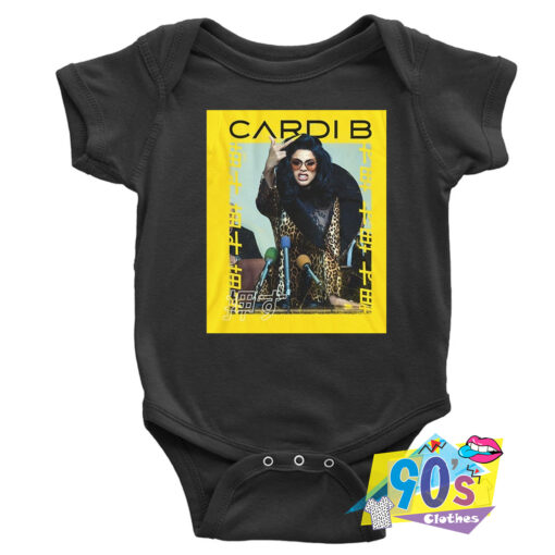 Cardi B No Question American Rapper Baby Onesie.jpg