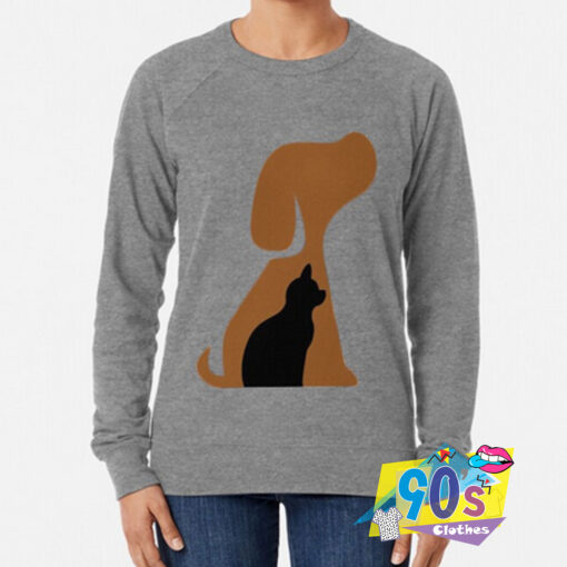 Cat and Dog Unisex Sweatshirt.jpg