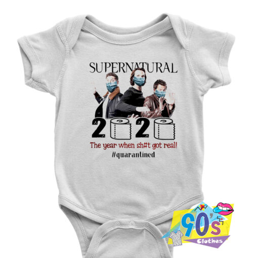 Cheap Supernatural 2020 Quarantined Baby Onesie.jpg