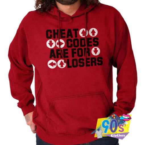 Cheat Codes For Losers Hoodie.jpg