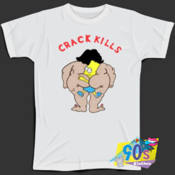 Classic Bart Simpson Crack Kills T Shirt.jpg