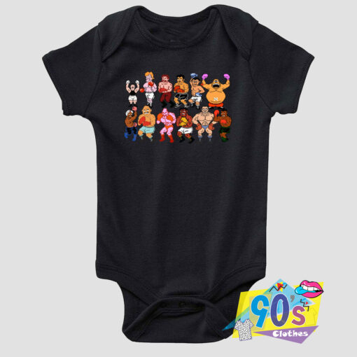 Classic Nes Nintendo Mike Tyson Baby Onesie.jpg