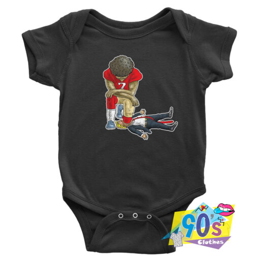 Colin Kaepernick Takes A Knee x Donald Trump Baby Onesie.jpg