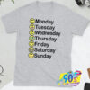 Cute Emoticon Emoji for 7 Days T Shirt.jpg