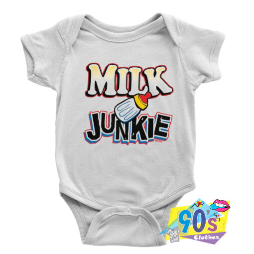 Cute Milk Junkie Baby Onesie.jpg