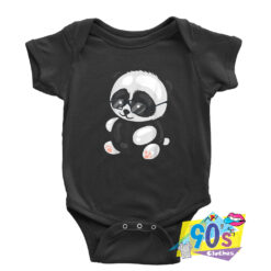 Cute Panda Bear Nerd Baby Onesie.jpg