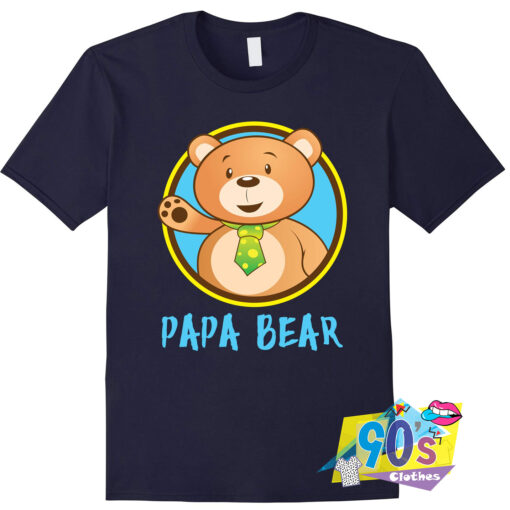 Cute Papa Bear T Shirt.jpg