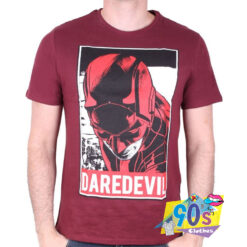 Daredevil Obey Styled Burgundy T Shirt.jpg