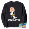 Dog Lover Charlie Brown With Snoopy Sweatshirt.jpg