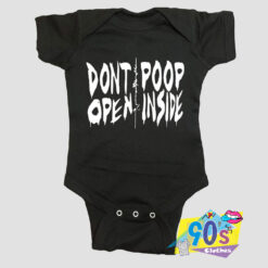 Dont Open Poop Inside Baby Onesie.jpg