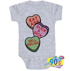 Eat Ass Suck Dick Sell Drugs Baby Onesie.jpg