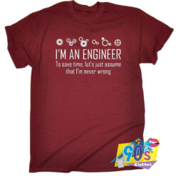 Engineer Save Time Never Wrong Math T Shirt.jpg