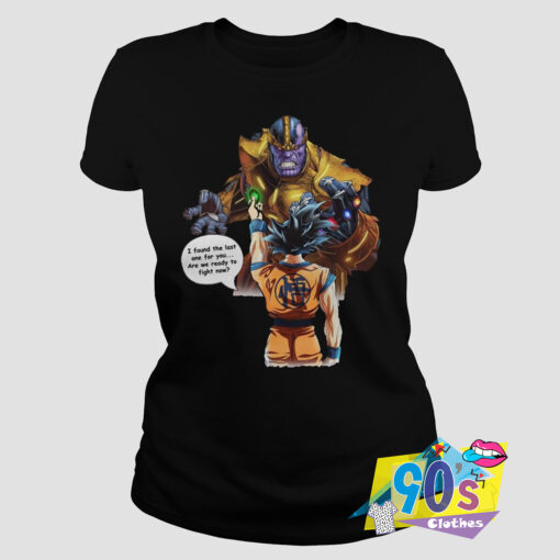 FOund The Last Goku vs Thanos T Shirt.jpg