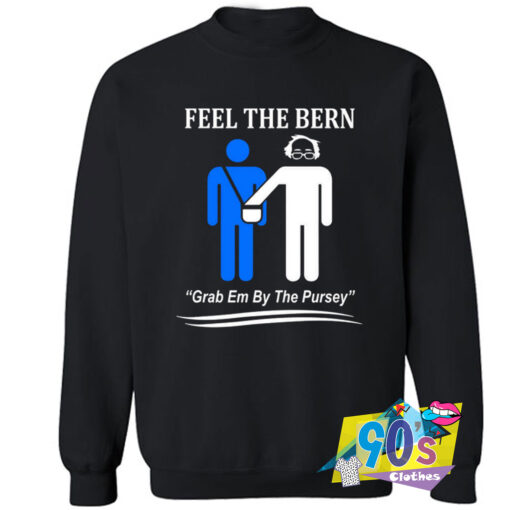 Feel The Bern Funny Symbol Sweatshirt.jpg