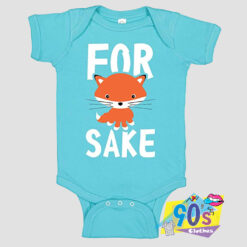 For Sake Cute Fox Baby Onesie.jpg