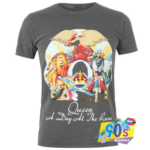 Funny A Day at The Races Queen Band T Shirt.jpg