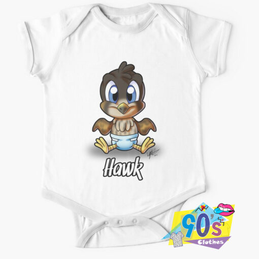 Funny Baby Hawk Baby Onesie.jpg