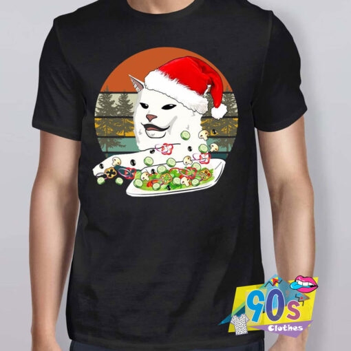 Funny Cat Merry Christmas T shirt.jpg