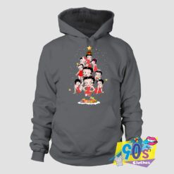 Funny Christmas Tree Betty Boop Hoodie.jpg