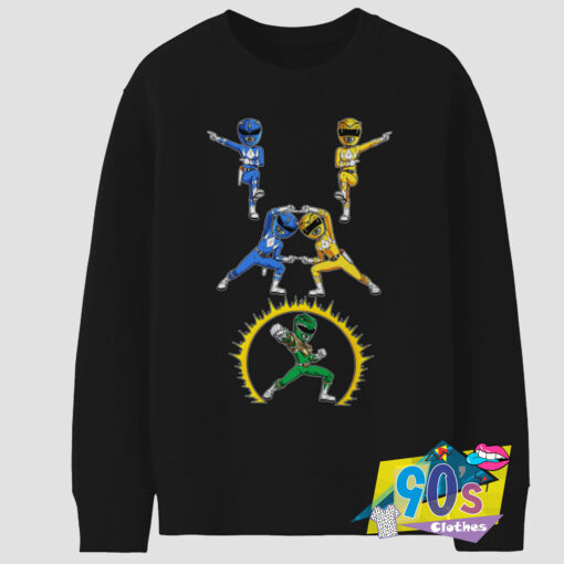 Funny Deadpool x Power Rangers Sweatshirt.jpg