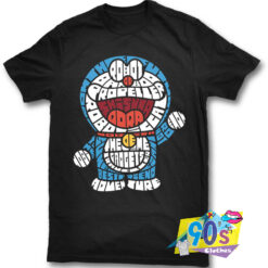 Funny Doraemon Cartoons Design T shirt.jpg