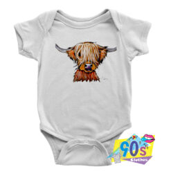 Funny Highland Cow Baby Onesie.jpg