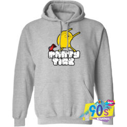 Funny Jake the Dog Party Time Hoodie.jpg
