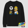 Funny Kevin Minion and Homer Simpson Sweatshirt.jpg