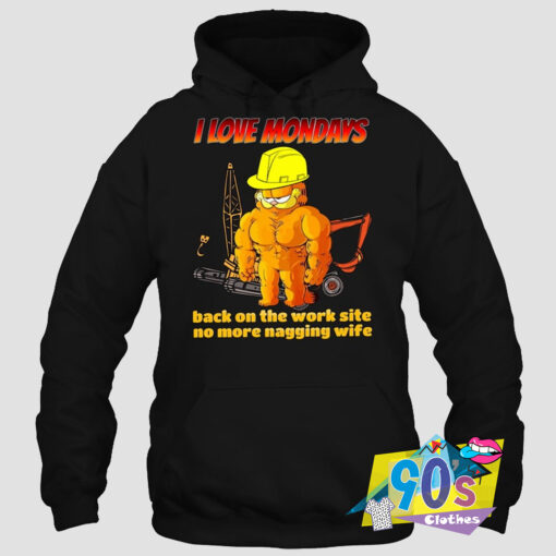 Funny Love Mondays Garfield Hoodie.jpg