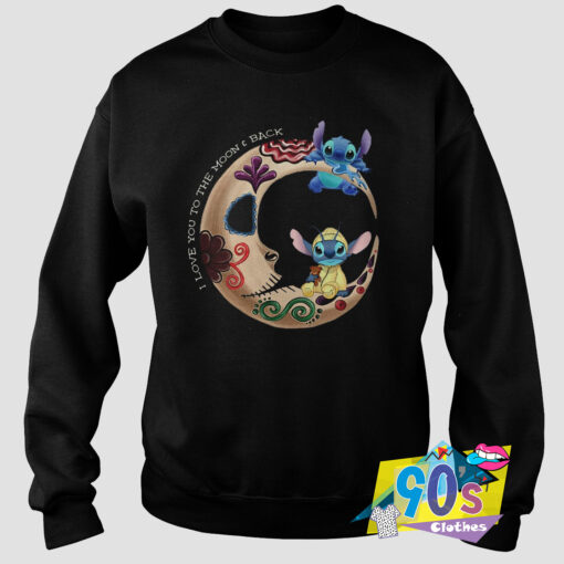 Funny Love The Moon Lilo and Stitch Sweatshirt.jpg