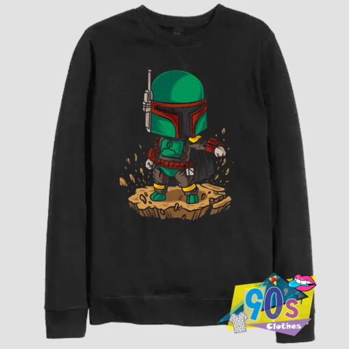 Funny Mandalorian Cartoon Chibi Sweatshirt.jpg