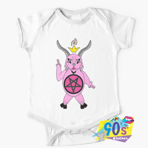 Funny PINK EVIL Baby Onesie.jpg